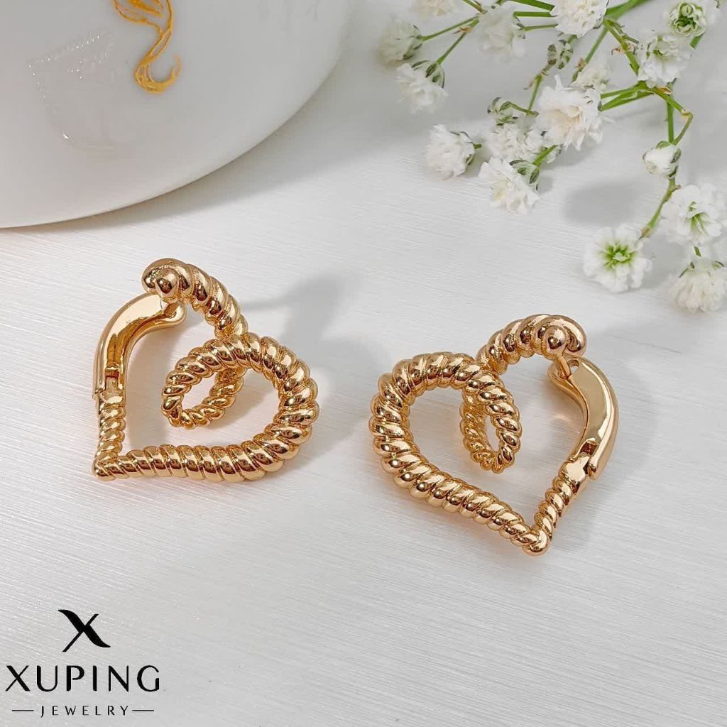 گوشواره قلبی مار ژوپینگ کد 1971 - خرید آنلاین از گالری آداس